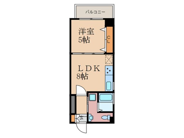 ＯＲＹＺＡ三条西洞院の物件間取画像